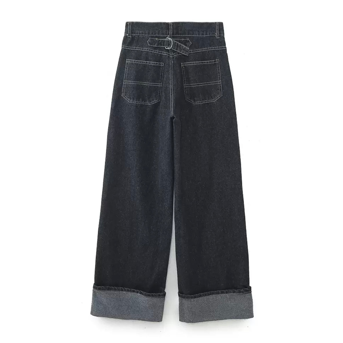 Dunkel-Jeans Set