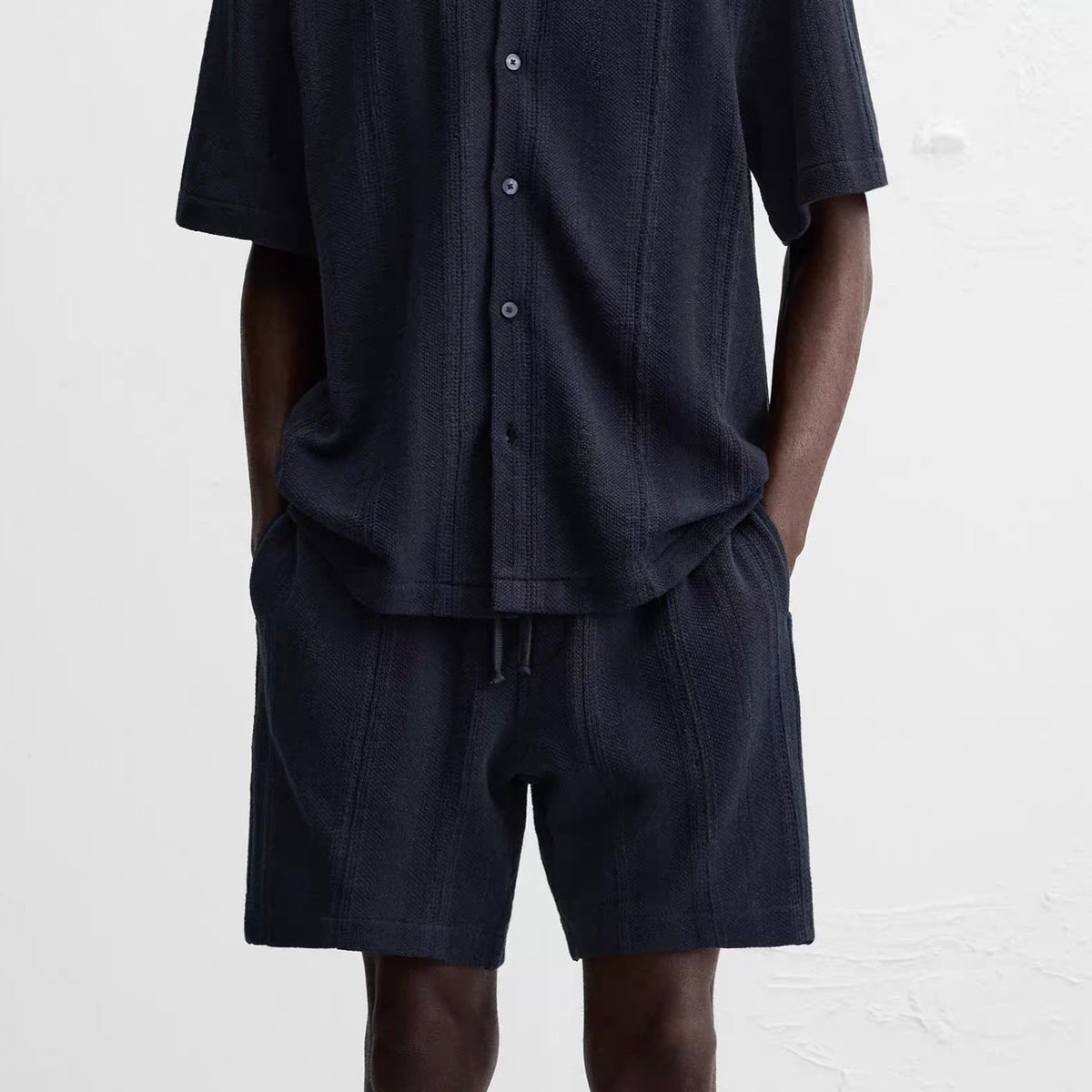 Jacquard-Bermudashorts