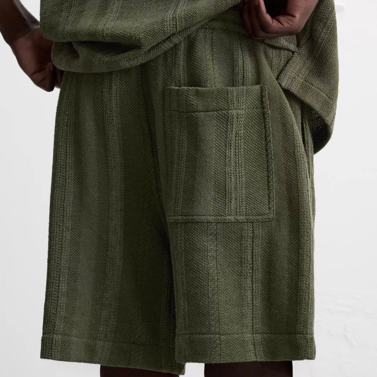 Jacquard-Bermudashorts