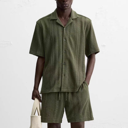 Jacquard-Bermudashorts