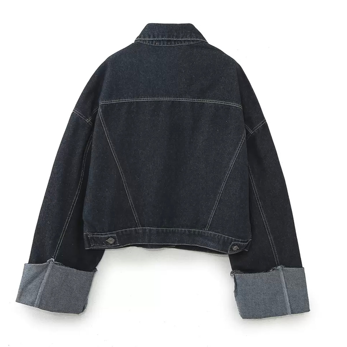 Dunkel-Jeans Set