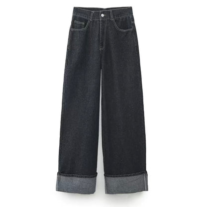 Dunkel-Jeans Set